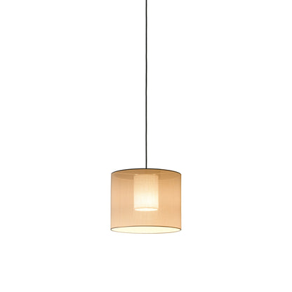 Moaré Liviana Pendant Light in Black (13.8-Inch).