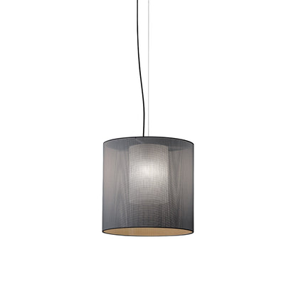 Moaré Pendant Light in Grey (Moaré M/17.9-Inch).