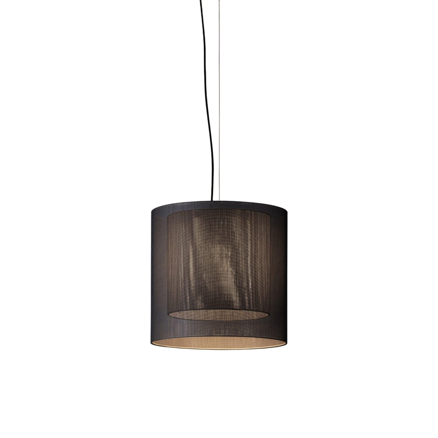 Moaré Pendant Light in Grey (Moaré MS/17.9-Inch).