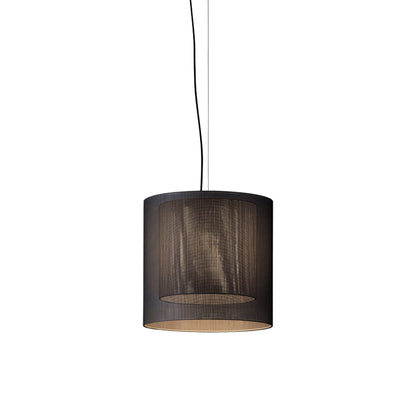 Moaré Pendant Light in Grey (Moaré MS/17.9-Inch).