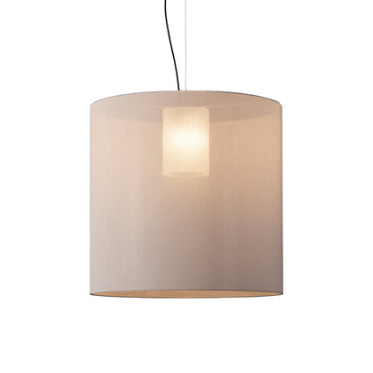 Moaré Pendant Light in White (Moaré X/32.4-Inch).