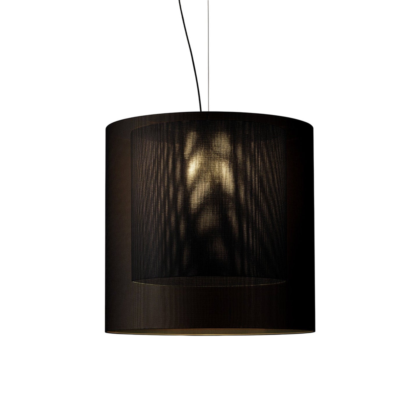 Moaré Pendant Light in Black (Moaré XL/32.4-Inch).