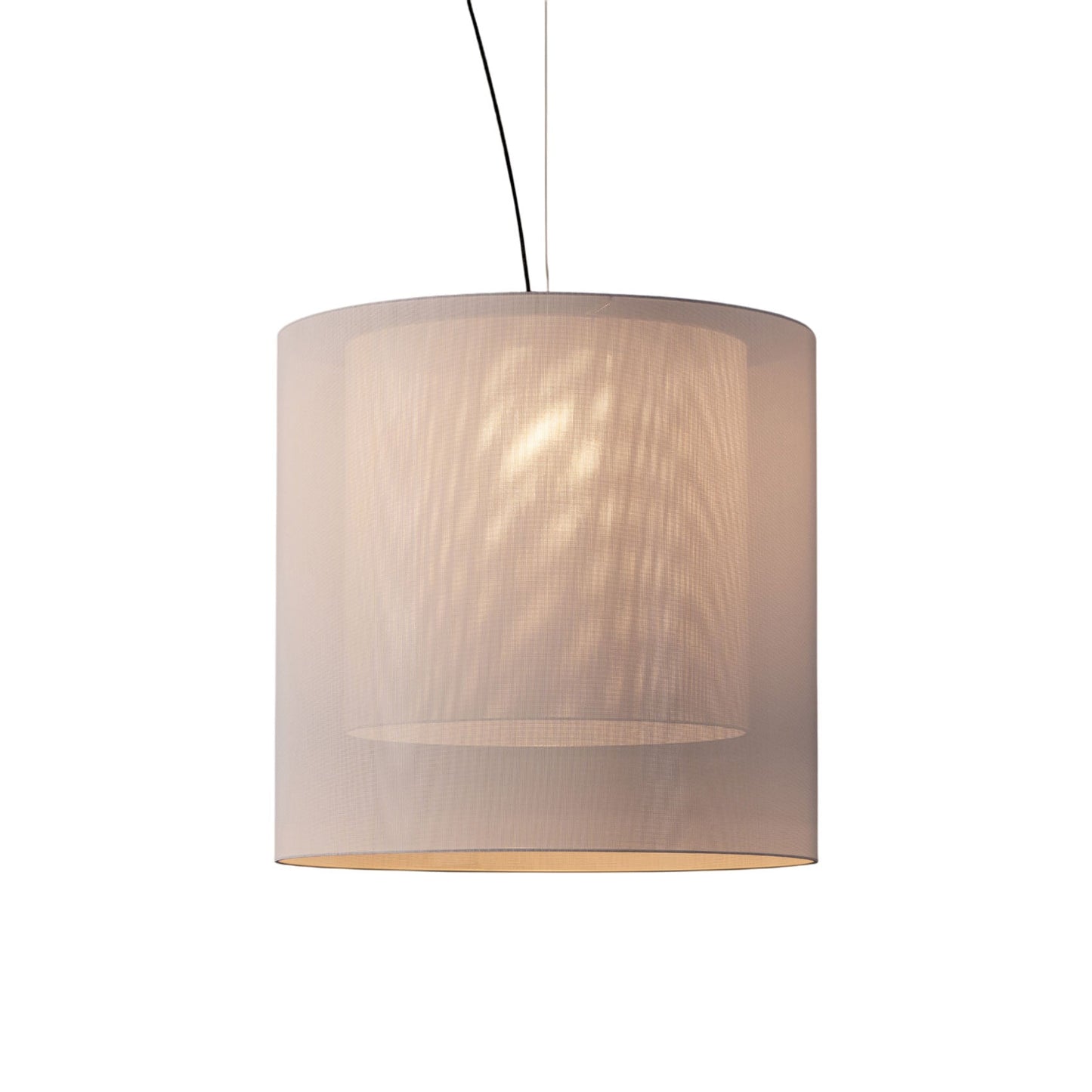 Moaré Pendant Light in White (Moaré XL/32.4-Inch).