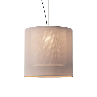 Moaré Pendant Light in White (Moaré XL/32.4-Inch).