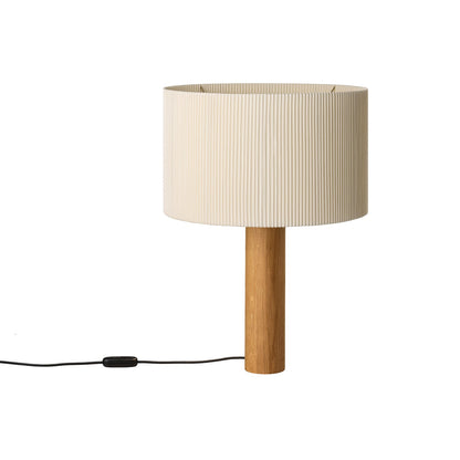 Moragas Table Lamp in Natural Oak.