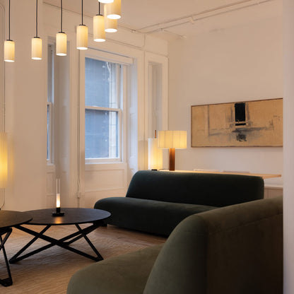 Moragas Table Lamp in living room.