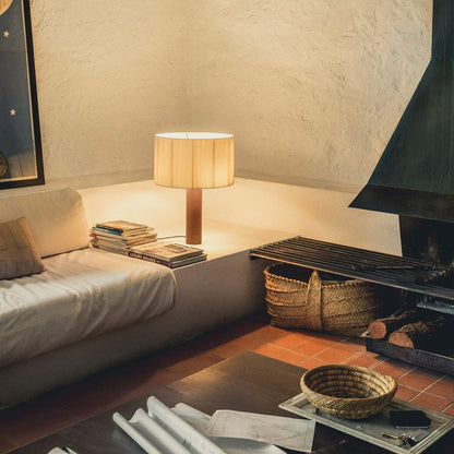 Moragas Table Lamp in living room.
