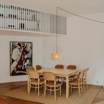 Nagoya Pendant Light in dining room.
