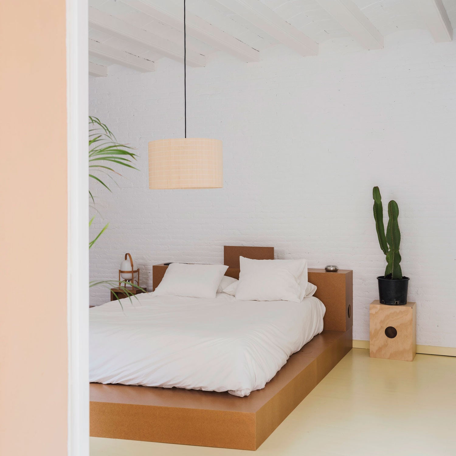 Nagoya Pendant Light in bedroom.