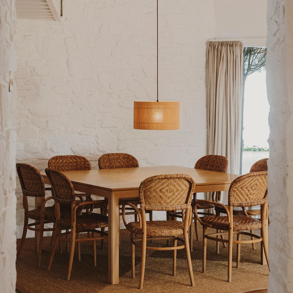 Nagoya Pendant Light in dining room.