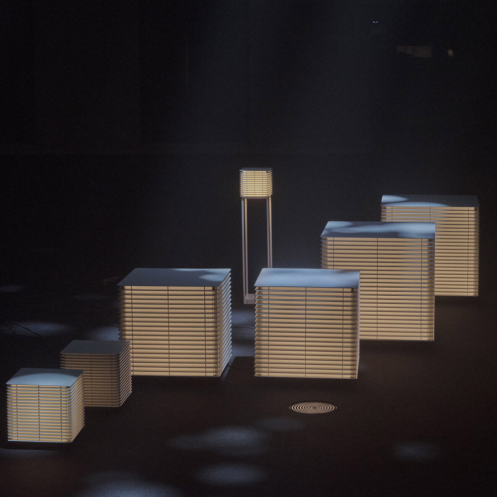 Shiro 17 Alta Outdoor Floor Lamp in Detail.