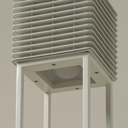Shiro 17 Alta Outdoor Floor Lamp in Detail.