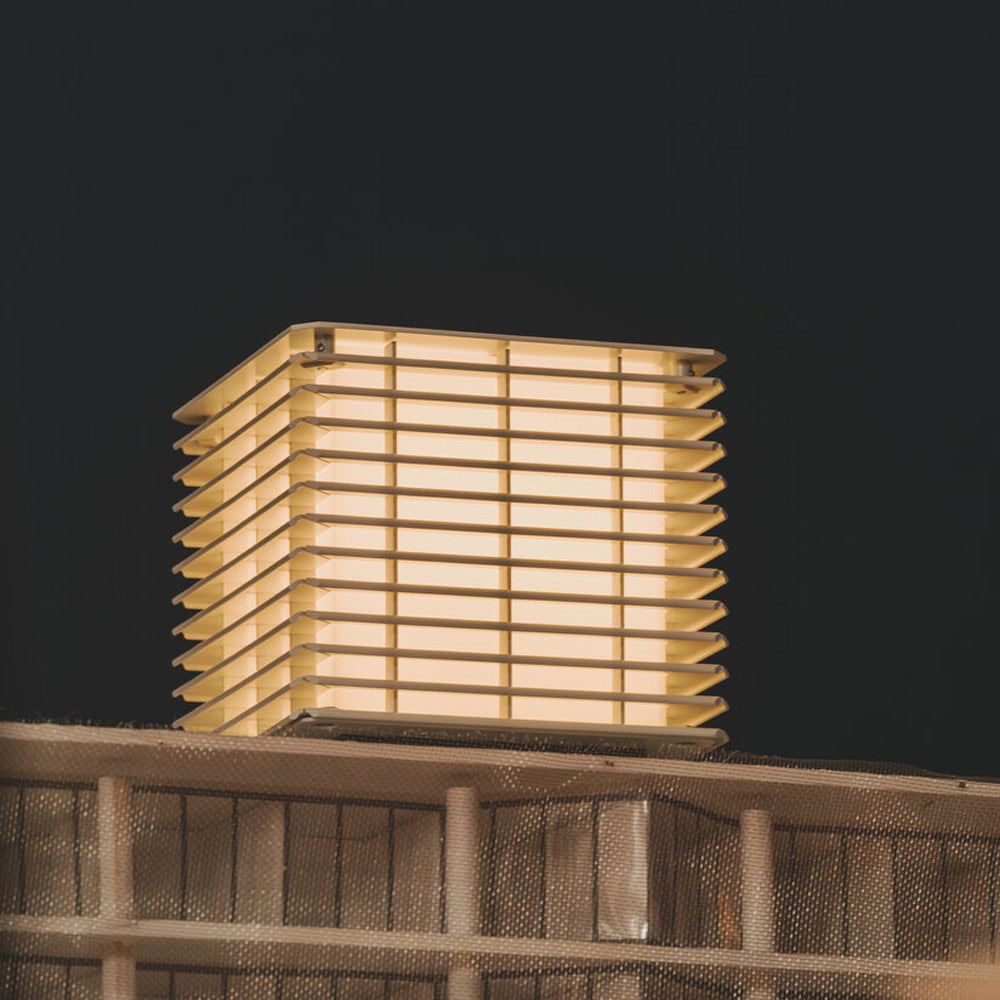 Shiro Outdoor Table Lamp in Detail.