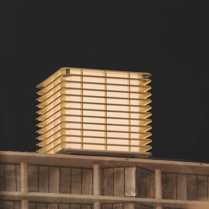 Shiro Outdoor Table Lamp in Detail.