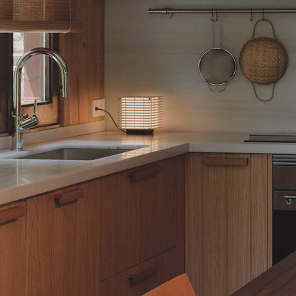 Shiro Table Lamp in kitchen.