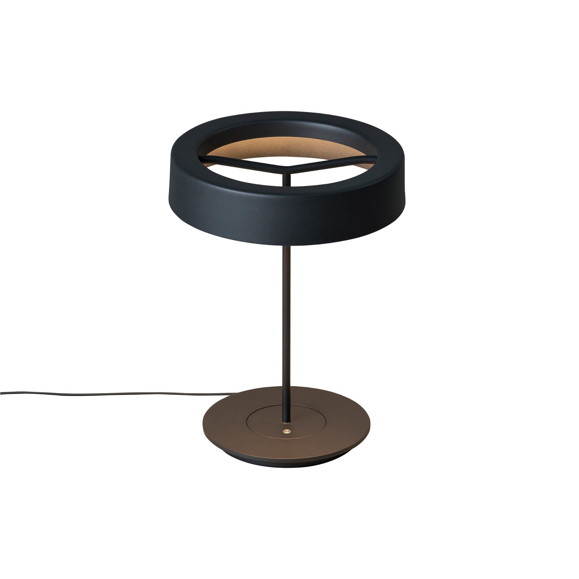Sin LED Table Lamp in Graphite/Graphite Aluminum (Small).