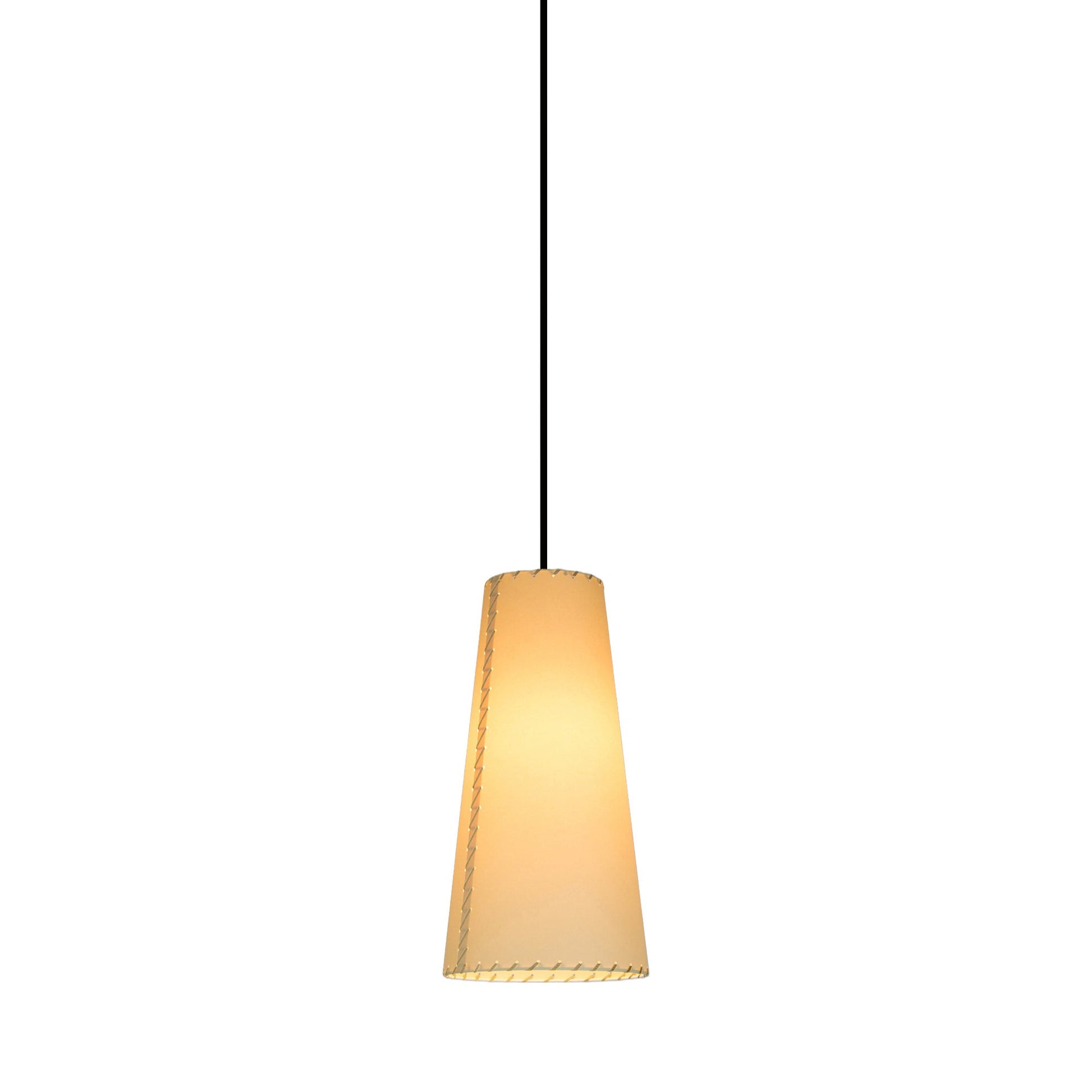 Sísísí Cónicas Largas Pendant Light (Satin Nickel/Black/7.8-Inch).