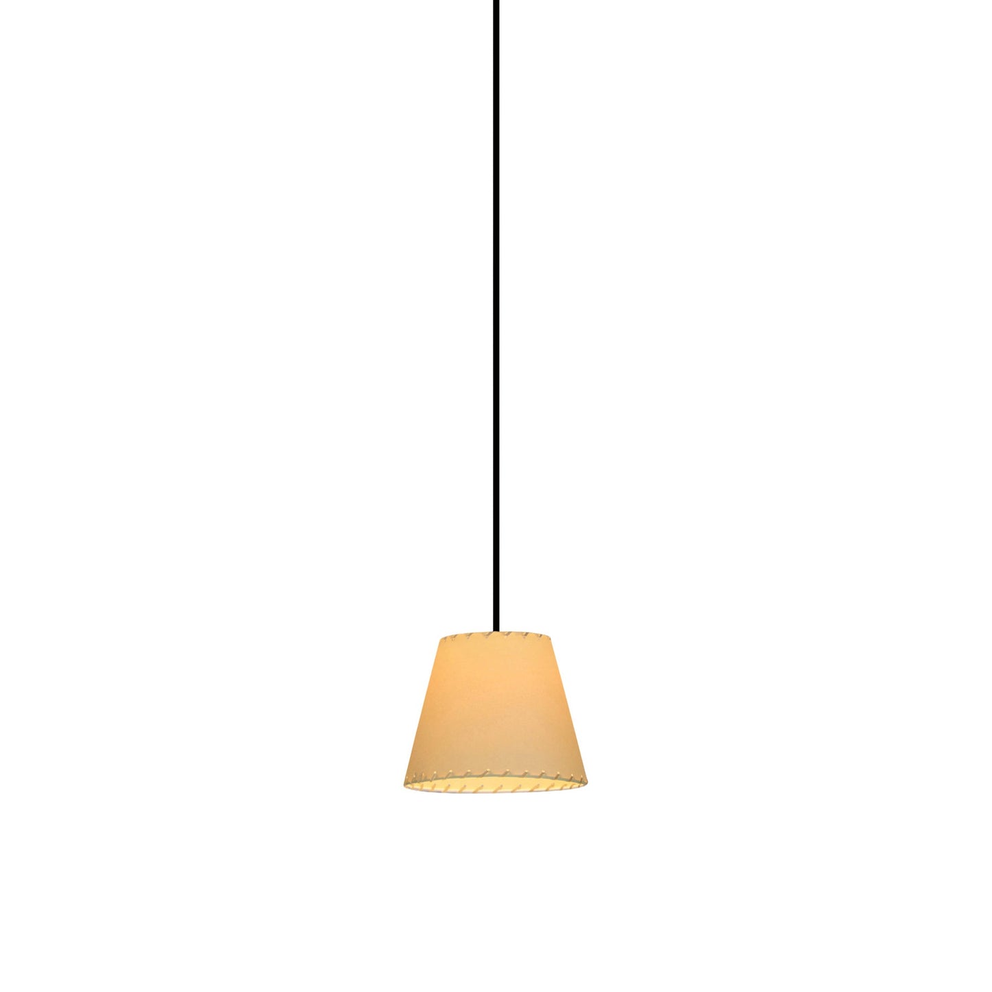 Sísísí Cónicas Single Pendant Light in Beige (Black/7.8-Inch).