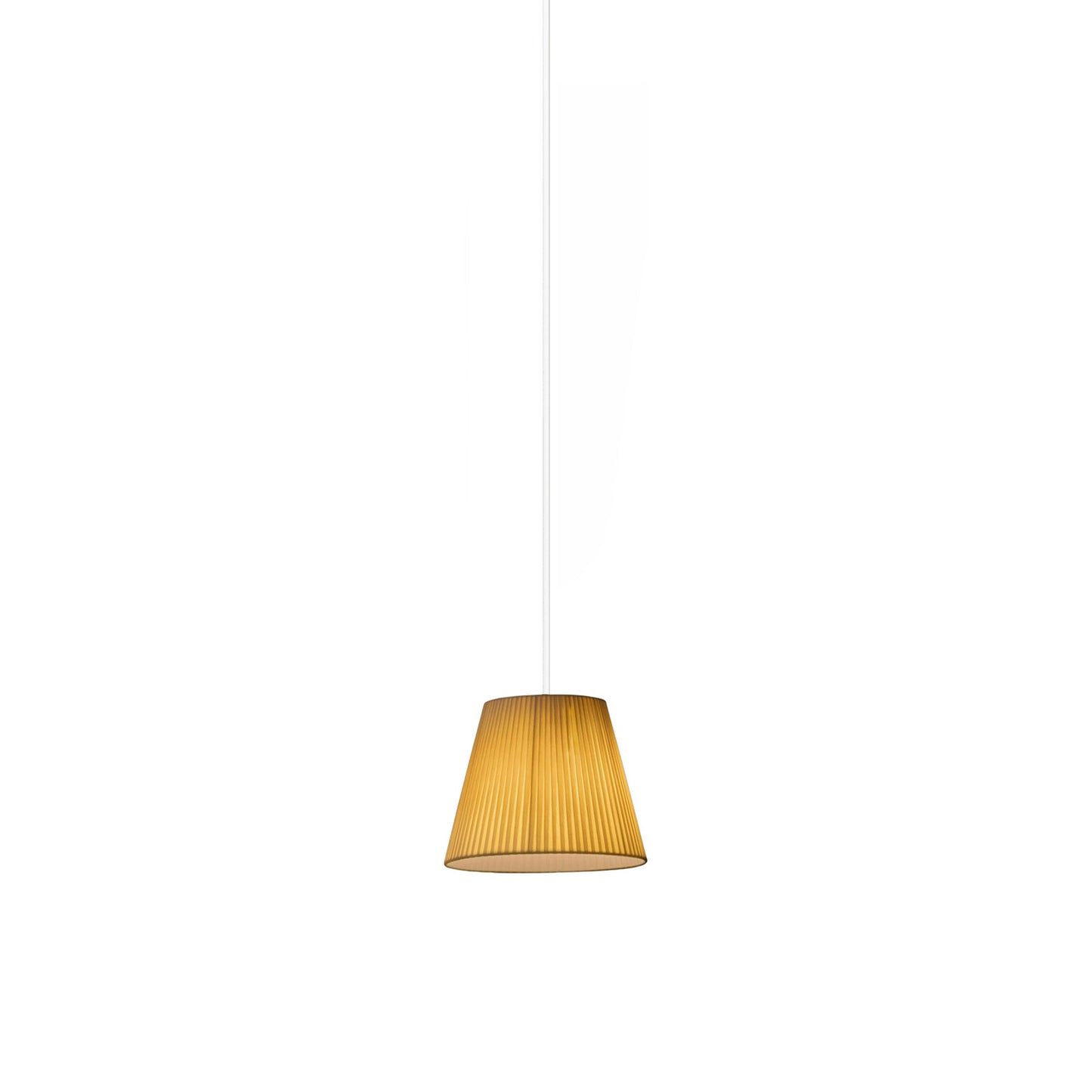 Sísísí Cónicas Single Pendant Light in Natural (White/7.8-Inch).