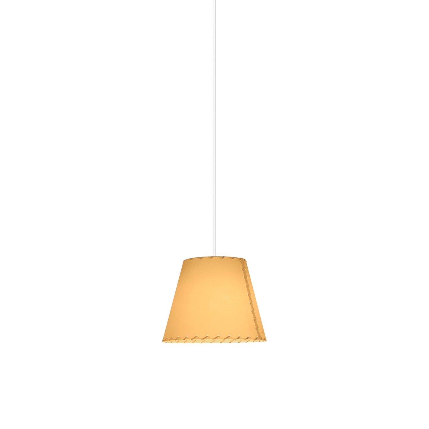 Sísísí Cónicas Single Pendant Light in Beige (White/9.8-Inch).