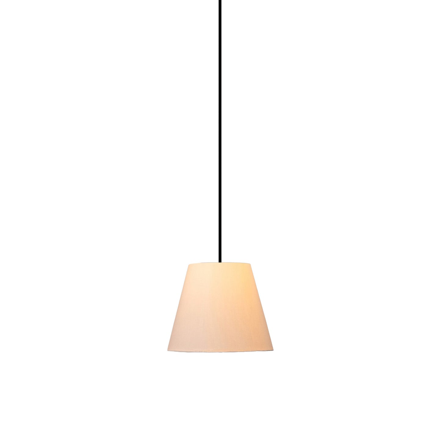 Sísísí Cónicas Single Pendant Light in White (Black/9.8-Inch).