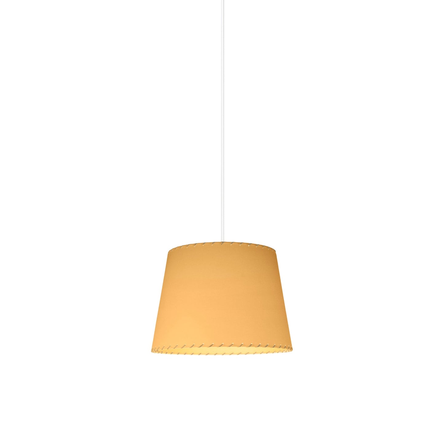 Sísísí Cónicas Single Pendant Light in Beige (White/14-Inch).