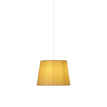Sísísí Cónicas Single Pendant Light in Natural (White/14-Inch).