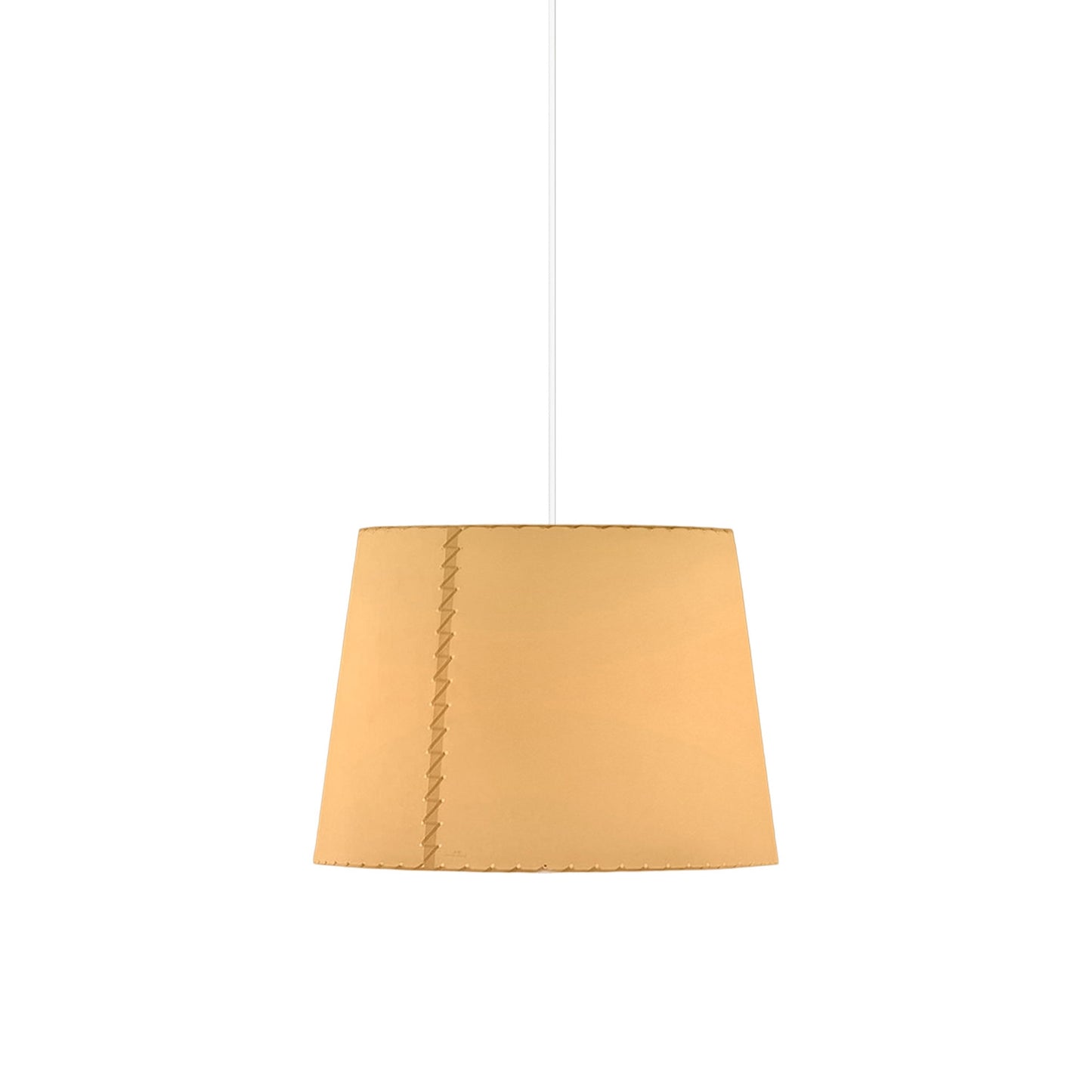 Sísísí Cónicas Single Pendant Light in Beige (White/17.6-Inch).