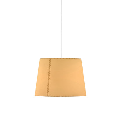 Sísísí Cónicas Single Pendant Light in Beige (White/17.6-Inch).