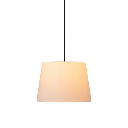 Sísísí Cónicas Single Pendant Light in White (Black/17.6-Inch).