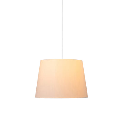 Sísísí Cónicas Single Pendant Light in White (White/17.6-Inch).