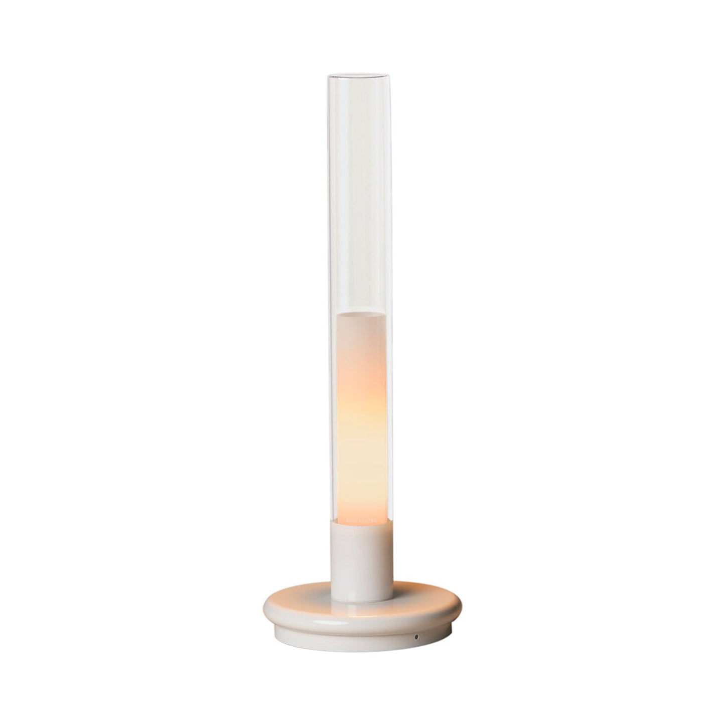 Sylvestrina Table Lamp in White.