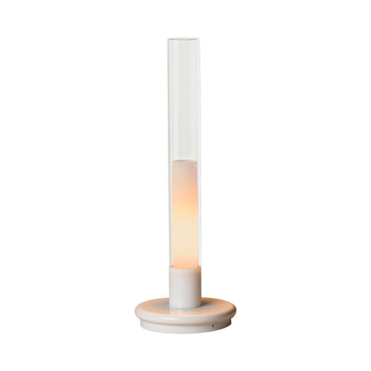 Sylvestrina Table Lamp in White.
