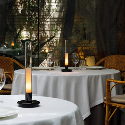 Sylvestrina Table Lamp in restaurant.