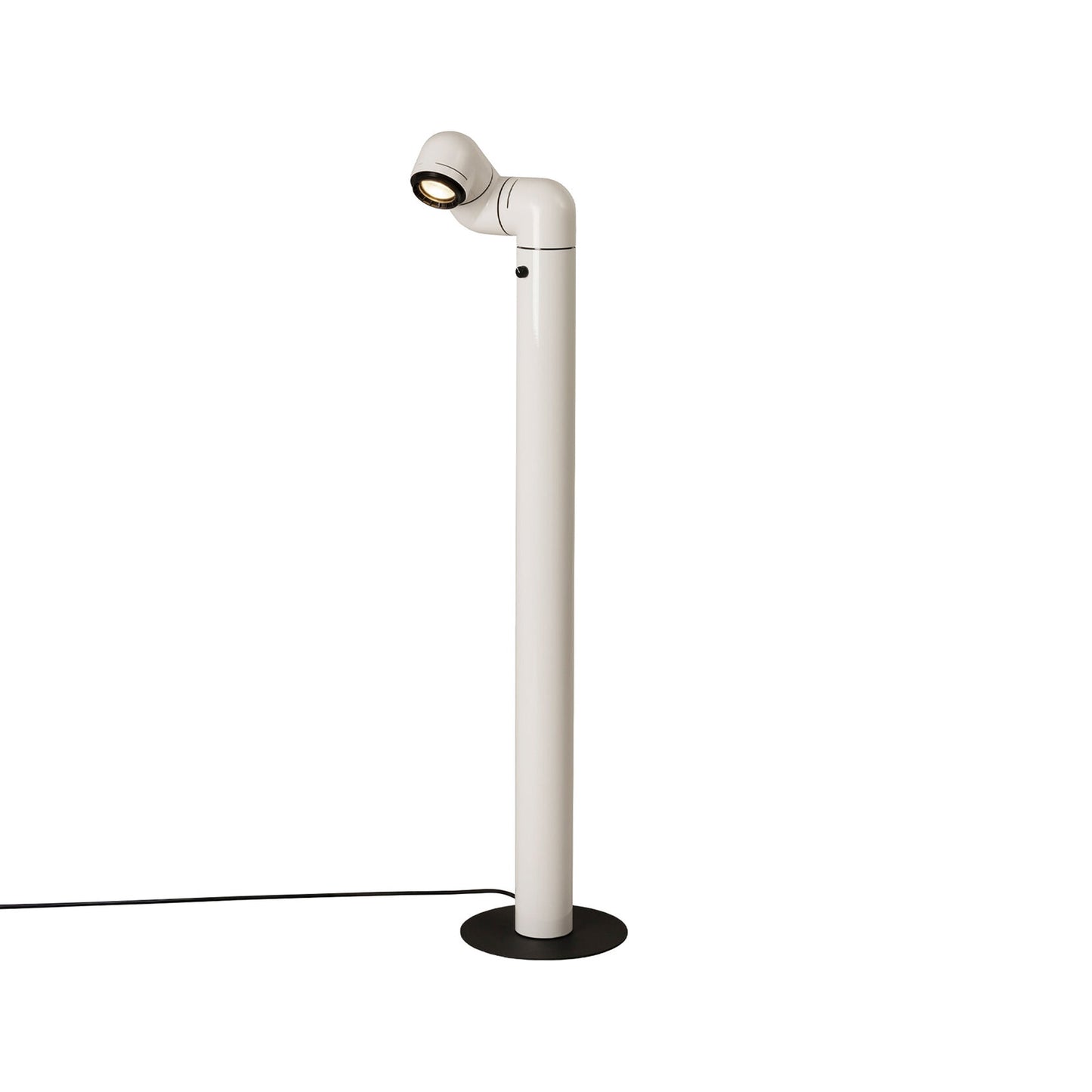 Tatu Alta LED Floor Lamp in White Grey.