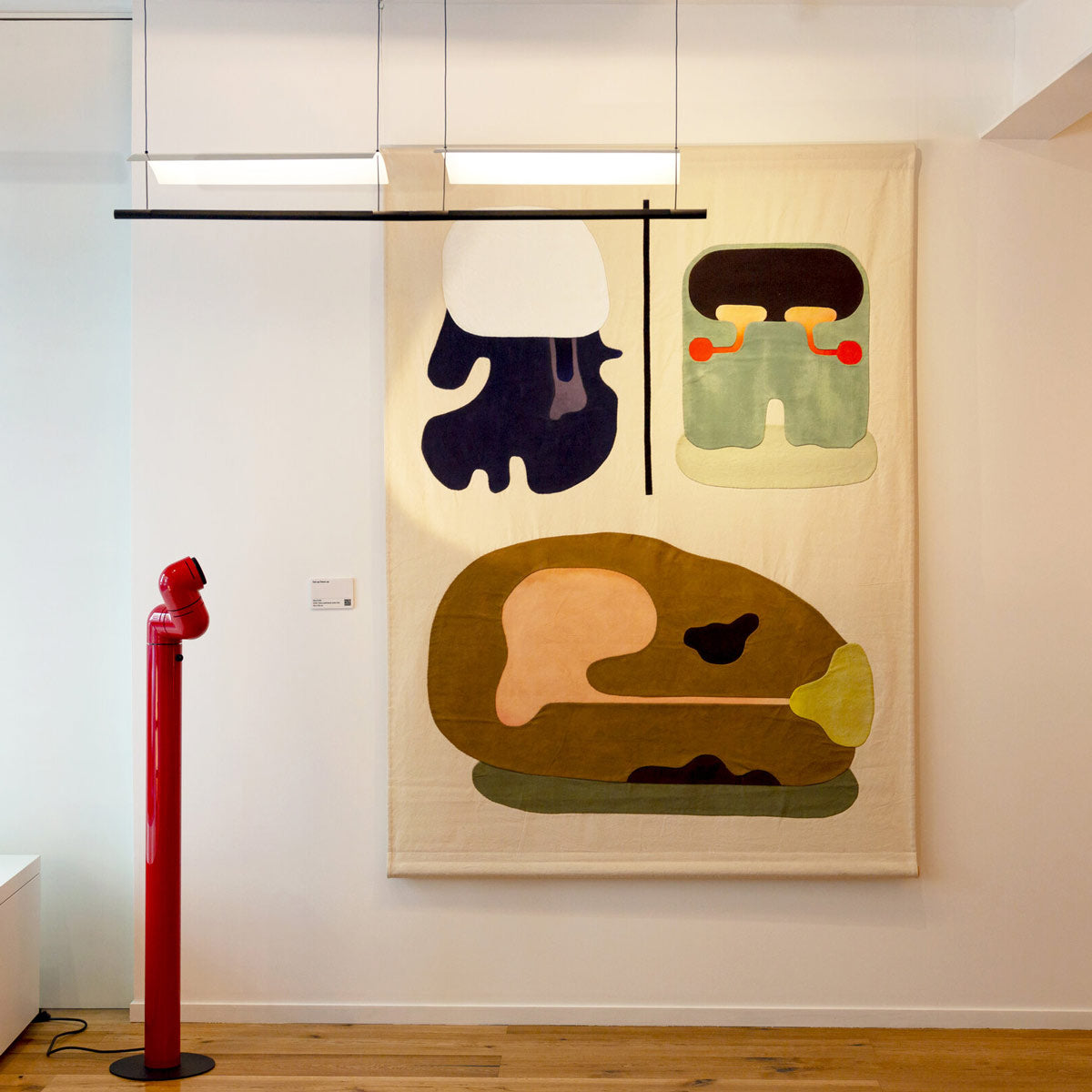 Tatu Alta LED Floor Lamp in gallery.