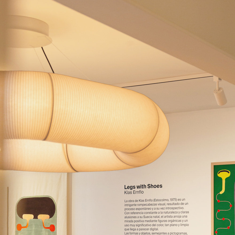 Tekiò Circular LED Pendant Light in Detail.