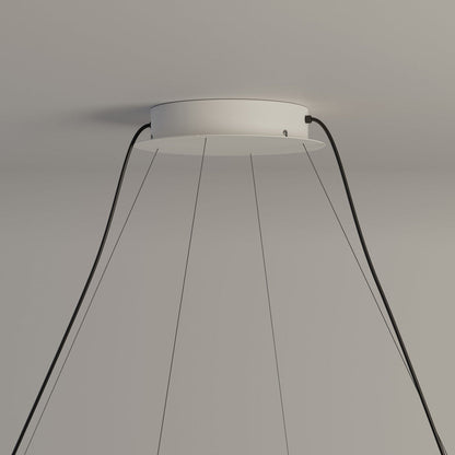 Tekiò Circular LED Pendant Light in Detail.