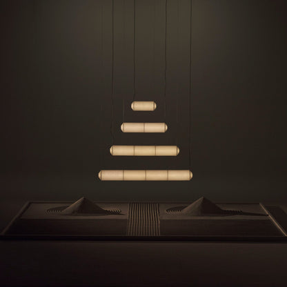 Tekiò Horizontal LED Pendant Light in Detail.
