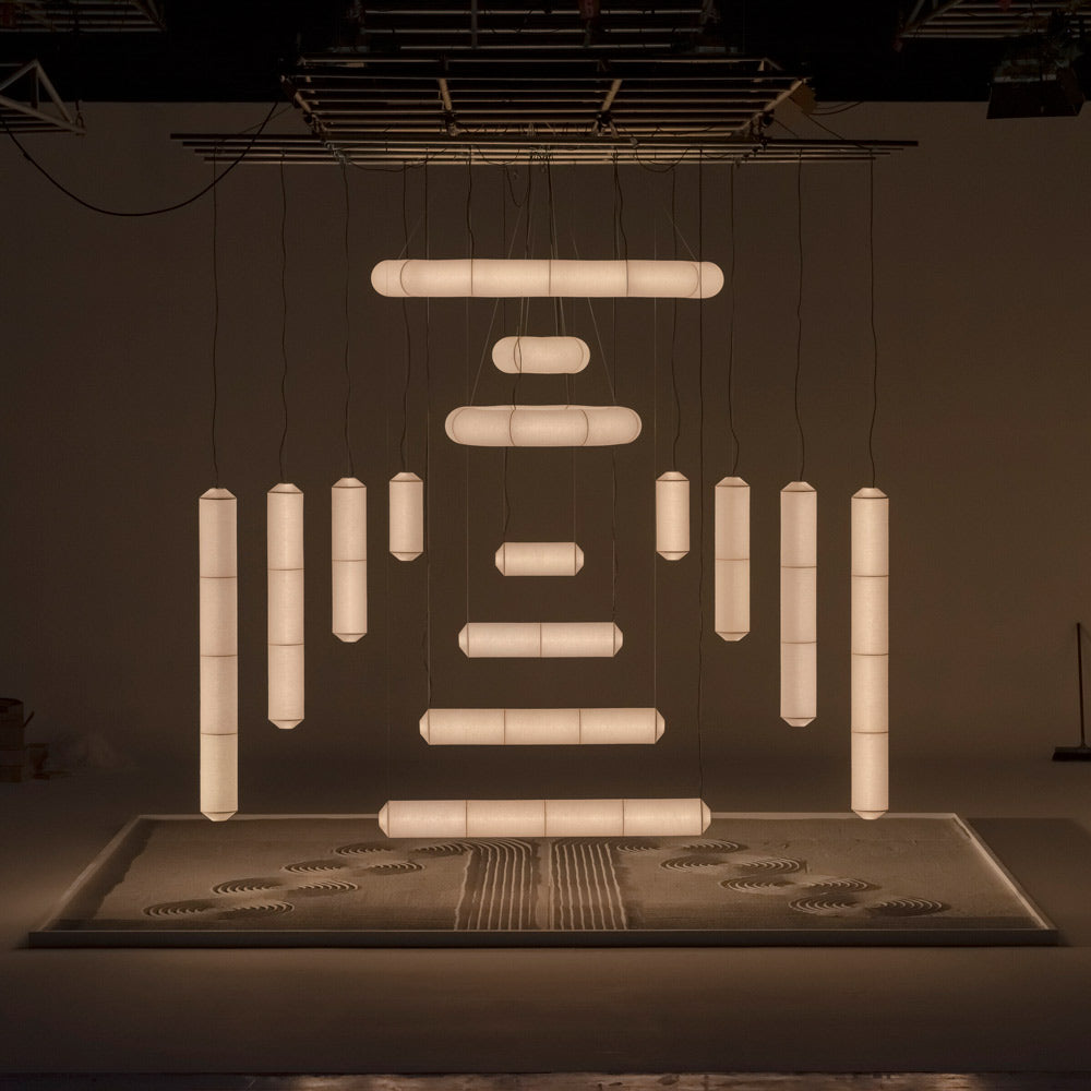 Tekiò Oval LED Pendant Light in Detail.