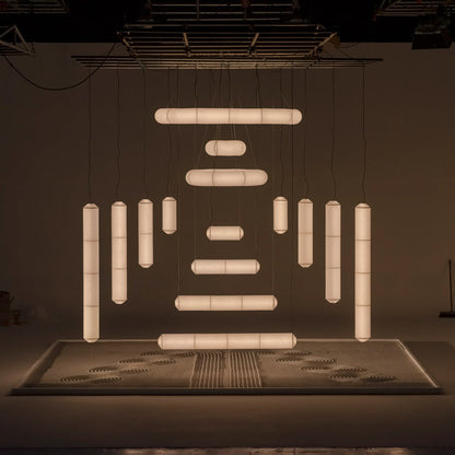 Tekiò Oval LED Pendant Light in Detail.