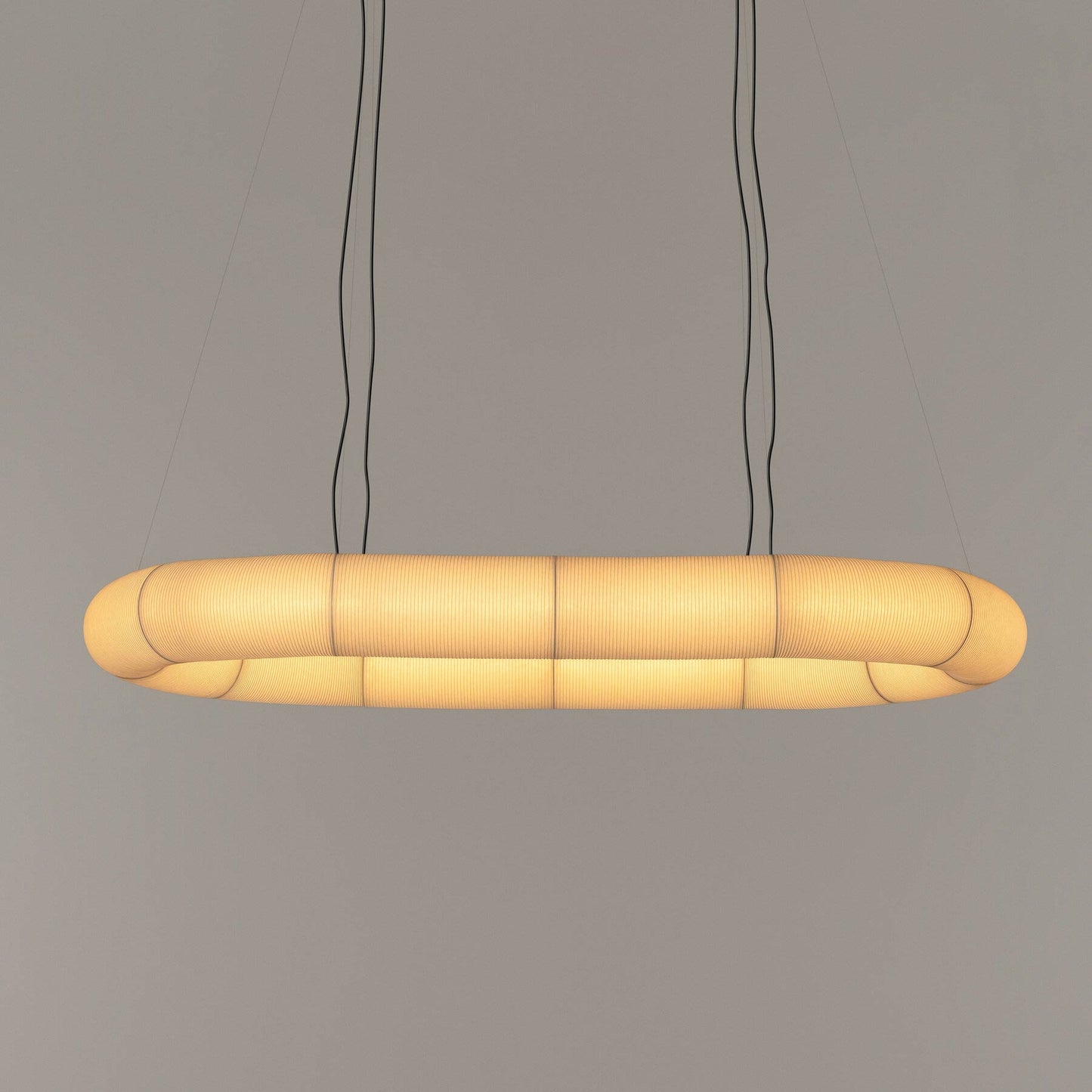 Tekiò Oval LED Pendant Light in Detail.