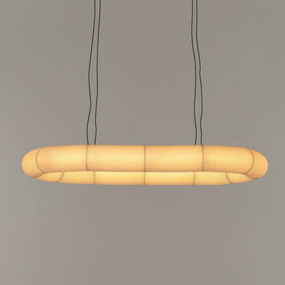 Tekiò Oval LED Pendant Light in Detail.