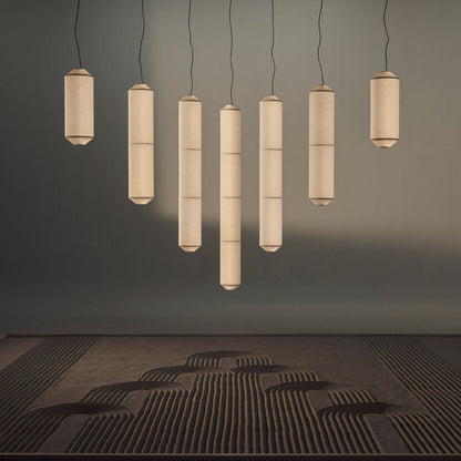 Tekiò Vertical LED Pendant Light in Detail.