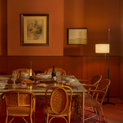 TMC Floor Lamp in dining room.