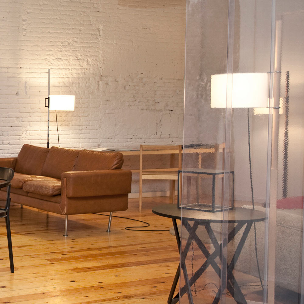 TMC Floor Lamp in living room.