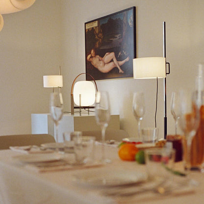 TMC Floor Lamp in dining room.