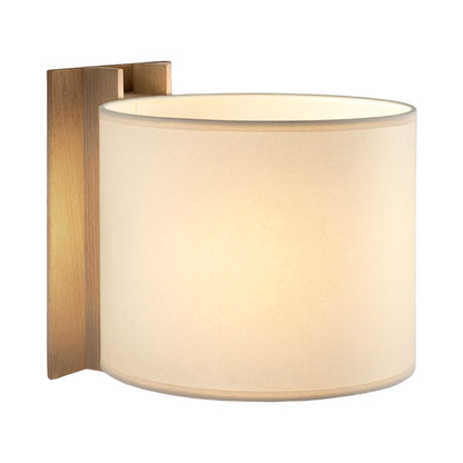 TMM Corto Wall Light in Beech/Beige (Direct Wall).
