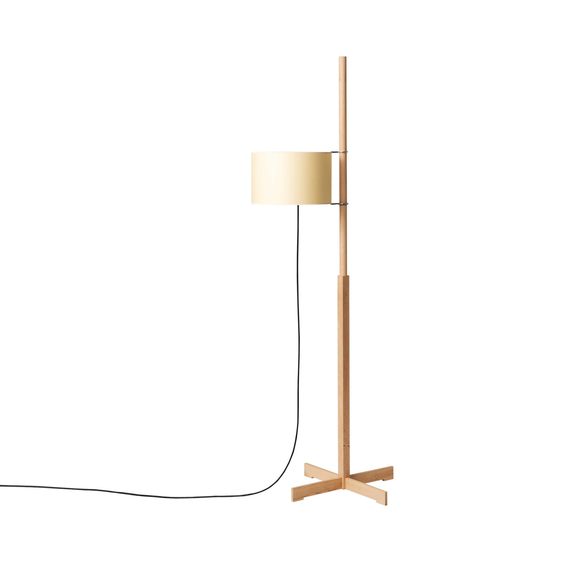TMM Floor Lamp in Beech (Beige).
