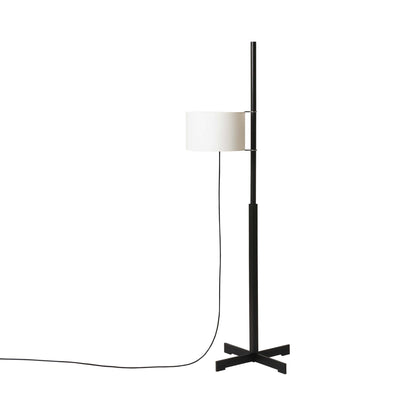 TMM Floor Lamp in Black Oak (White).